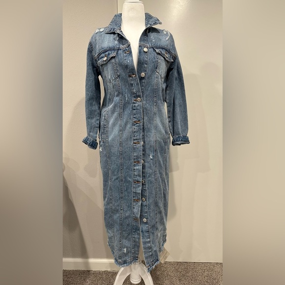 Blu Edit Denim Jacket - Picture 1 of 11
